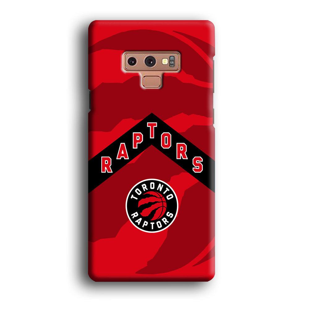 Toronto Raptors Black Triangle Samsung Galaxy Note 9 Case-Oxvistore