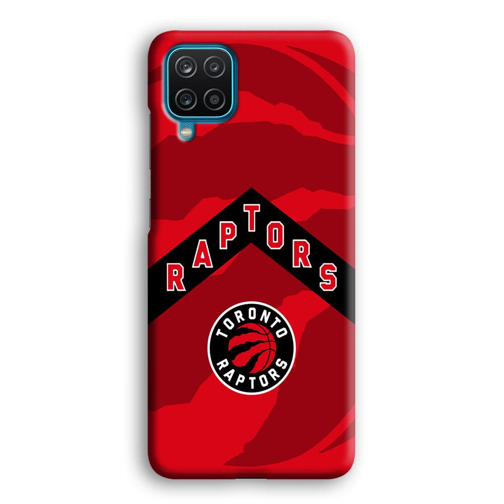 Toronto Raptors Black Triangle Samsung Galaxy A12 Case-Oxvistore