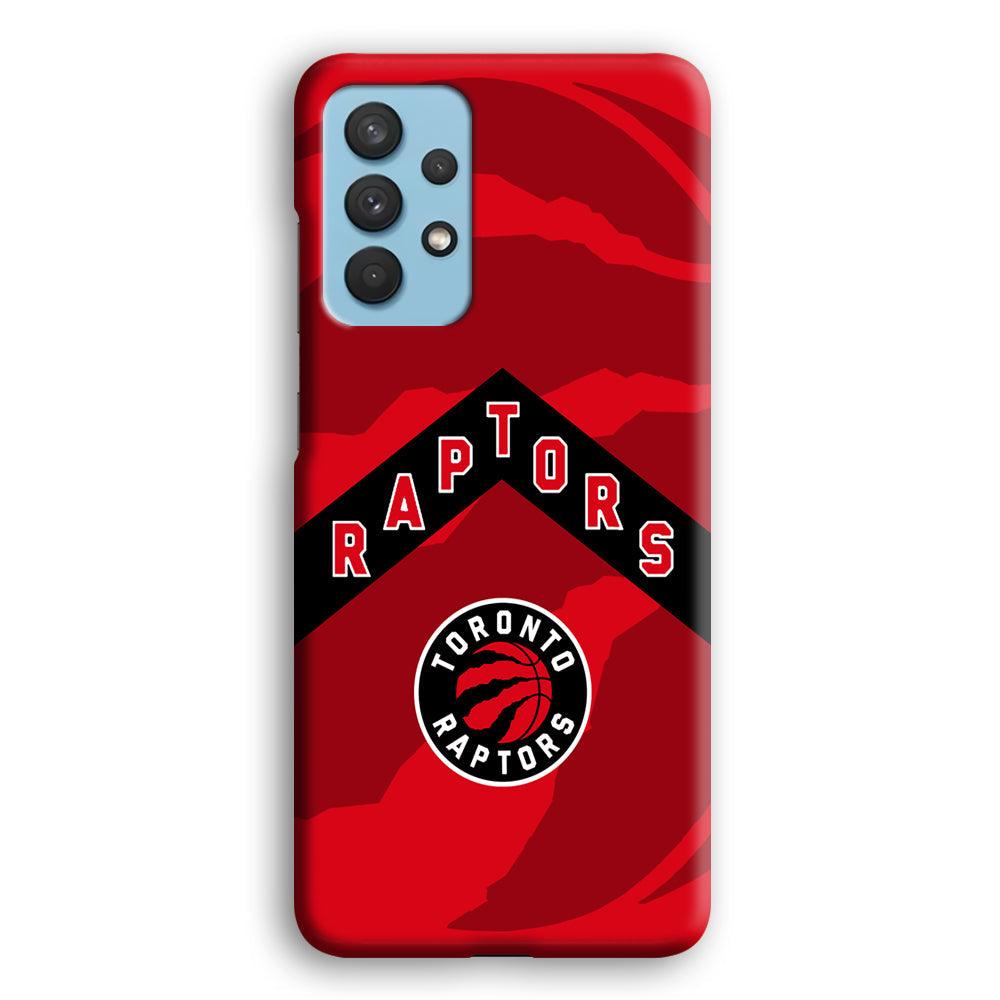 Toronto Raptors Black Triangle Samsung Galaxy A32 Case-Oxvistore