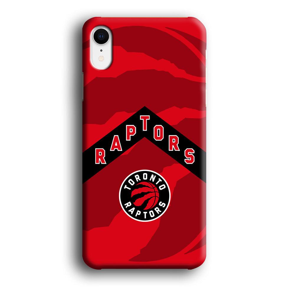 Toronto Raptors Black Triangle iPhone XR Case-Oxvistore