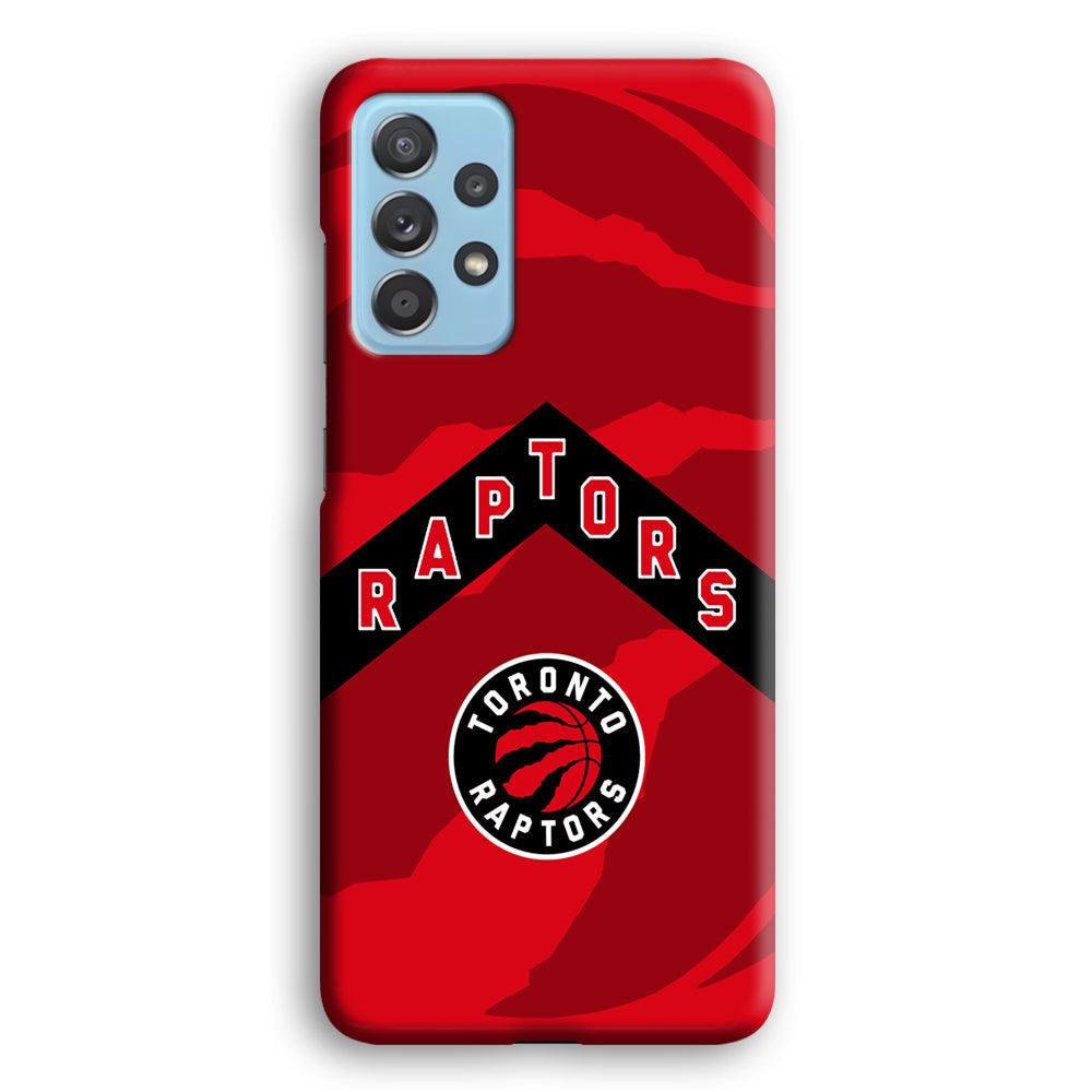 Toronto Raptors Black Triangle Samsung Galaxy A72 Case-Oxvistore