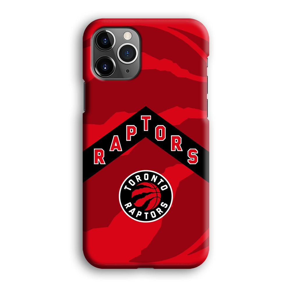 Toronto Raptors Black Triangle iPhone 12 Pro Case-Oxvistore