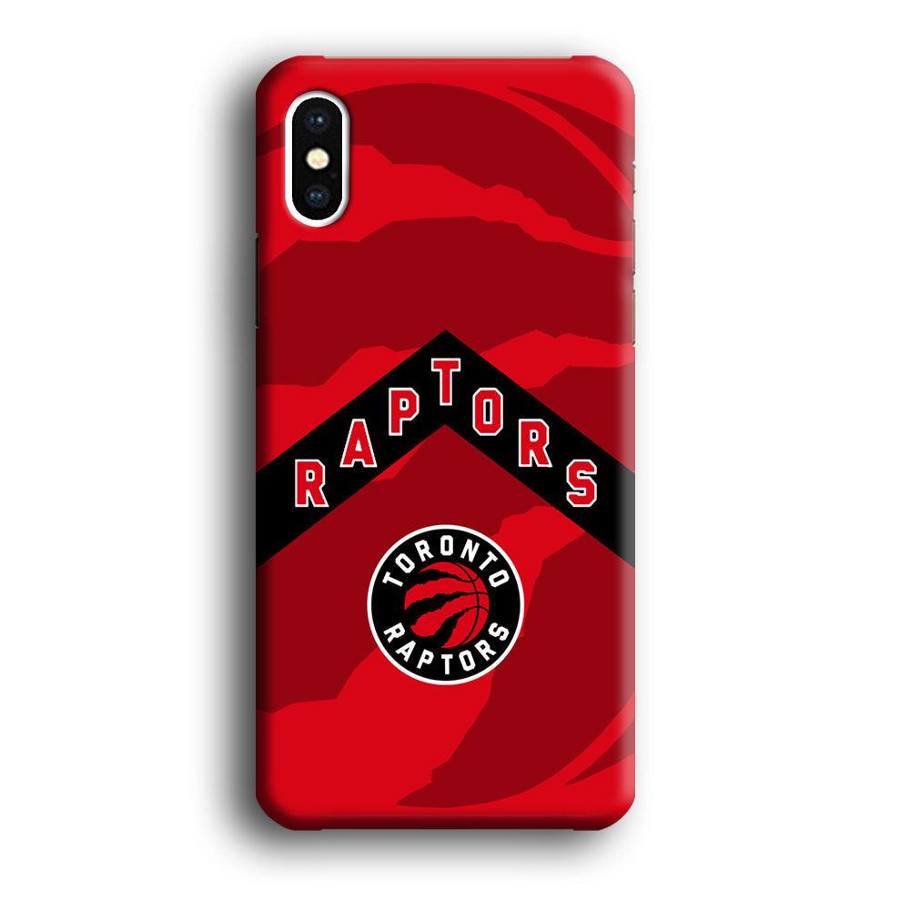 Toronto Raptors Black Triangle iPhone XS Case-Oxvistore