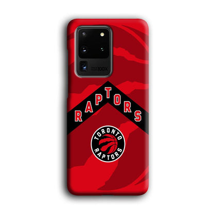 Toronto Raptors Black Triangle Samsung Galaxy S20 Ultra Case-Oxvistore