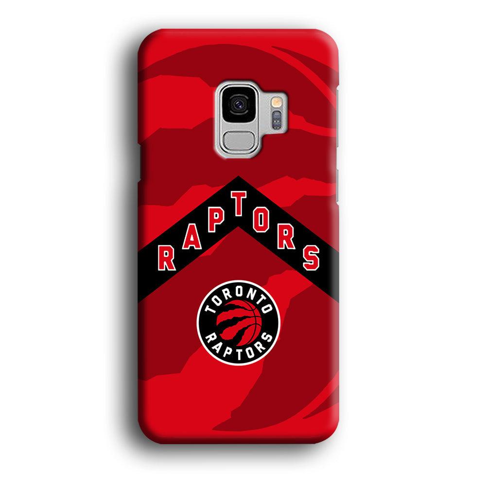 Toronto Raptors Black Triangle Samsung Galaxy S9 Case-Oxvistore