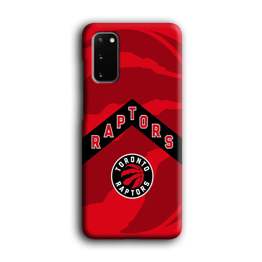 Toronto Raptors Black Triangle Samsung Galaxy S20 Case-Oxvistore