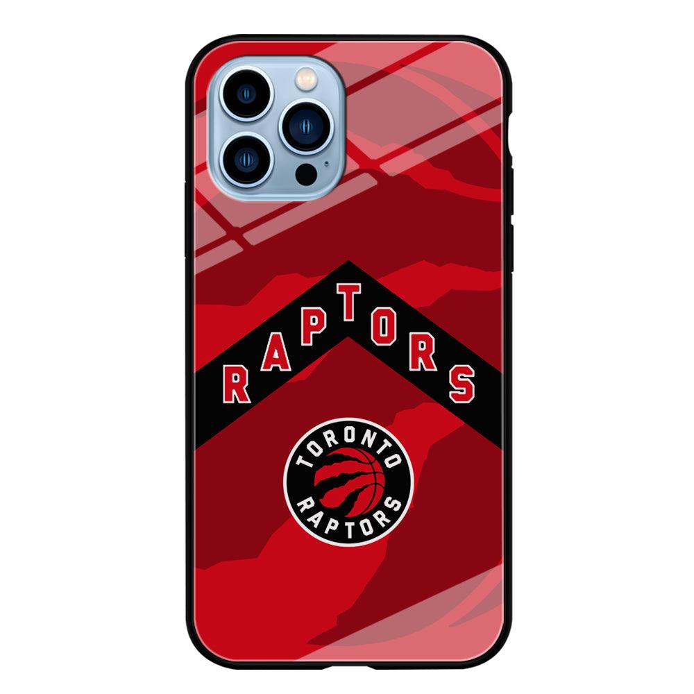 Toronto Raptors Black Triangle iPhone 15 Pro Case-Oxvistore