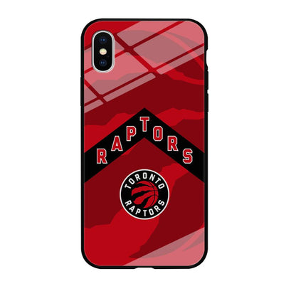 Toronto Raptors Black Triangle iPhone XS Case-Oxvistore