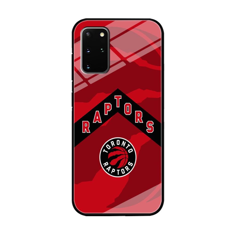 Toronto Raptors Black Triangle Samsung Galaxy S20 Plus Case-Oxvistore