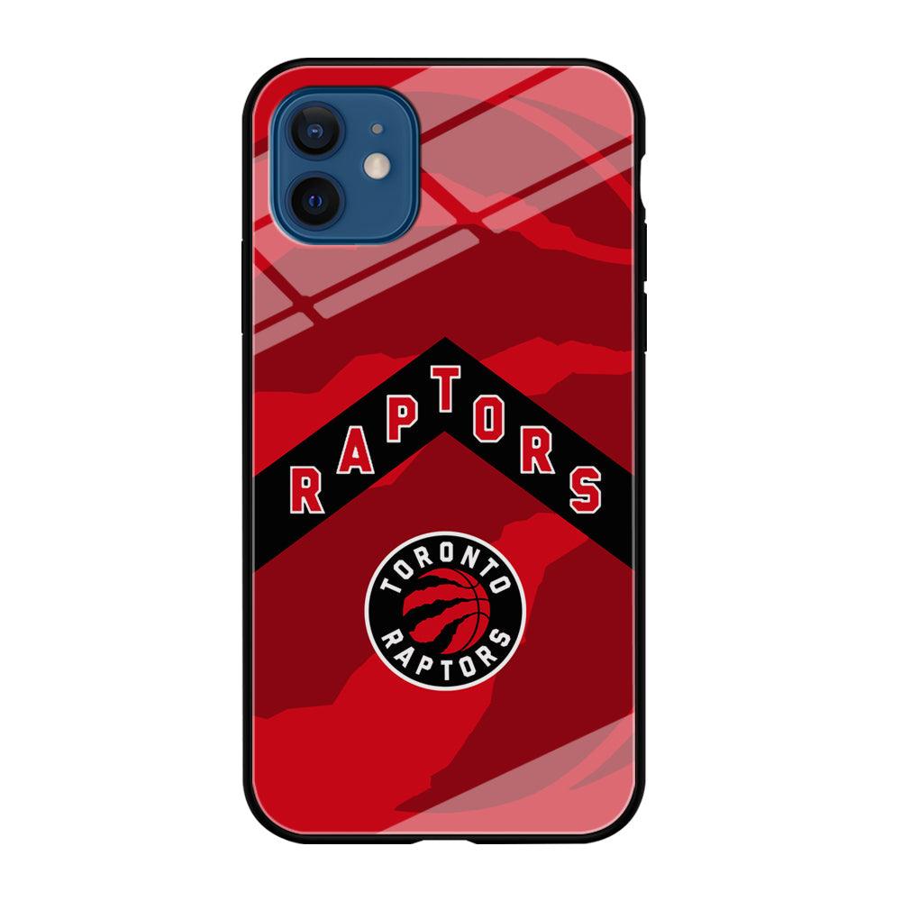 Toronto Raptors Black Triangle iPhone 12 Case-Oxvistore