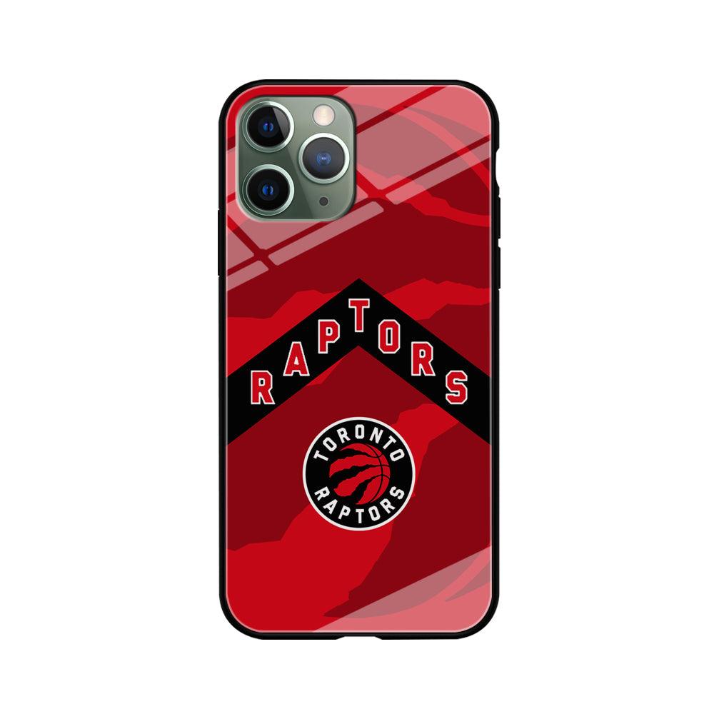 Toronto Raptors Black Triangle iPhone 11 Pro Max Case-Oxvistore