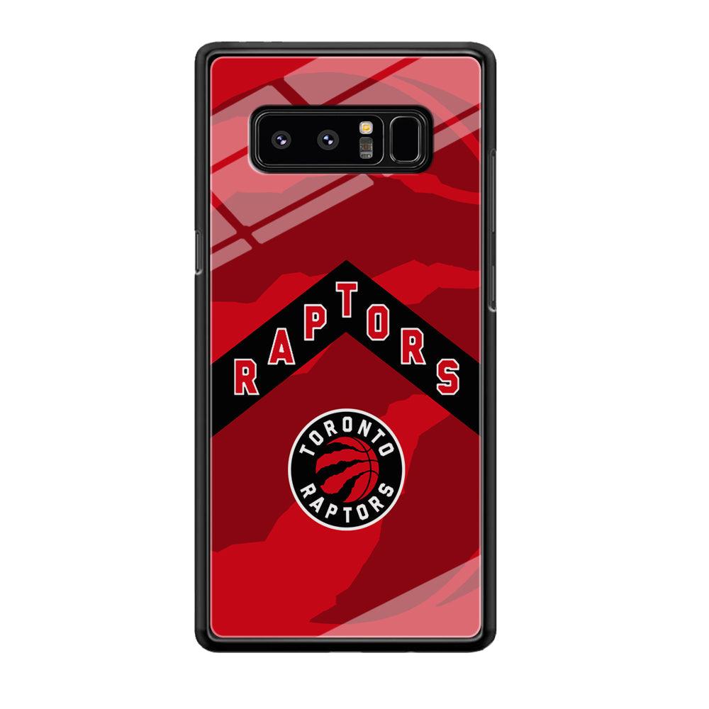 Toronto Raptors Black Triangle Samsung Galaxy Note 8 Case-Oxvistore