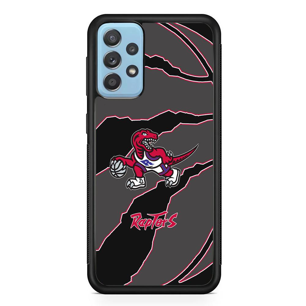 Toronto Raptors Bounce The Ball Samsung Galaxy A52 Case-Oxvistore