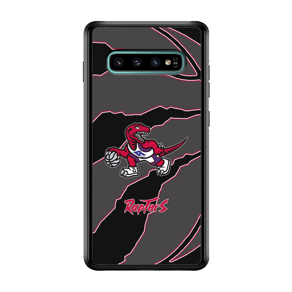 Toronto Raptors Bounce The Ball Samsung Galaxy S10 Plus Case-Oxvistore