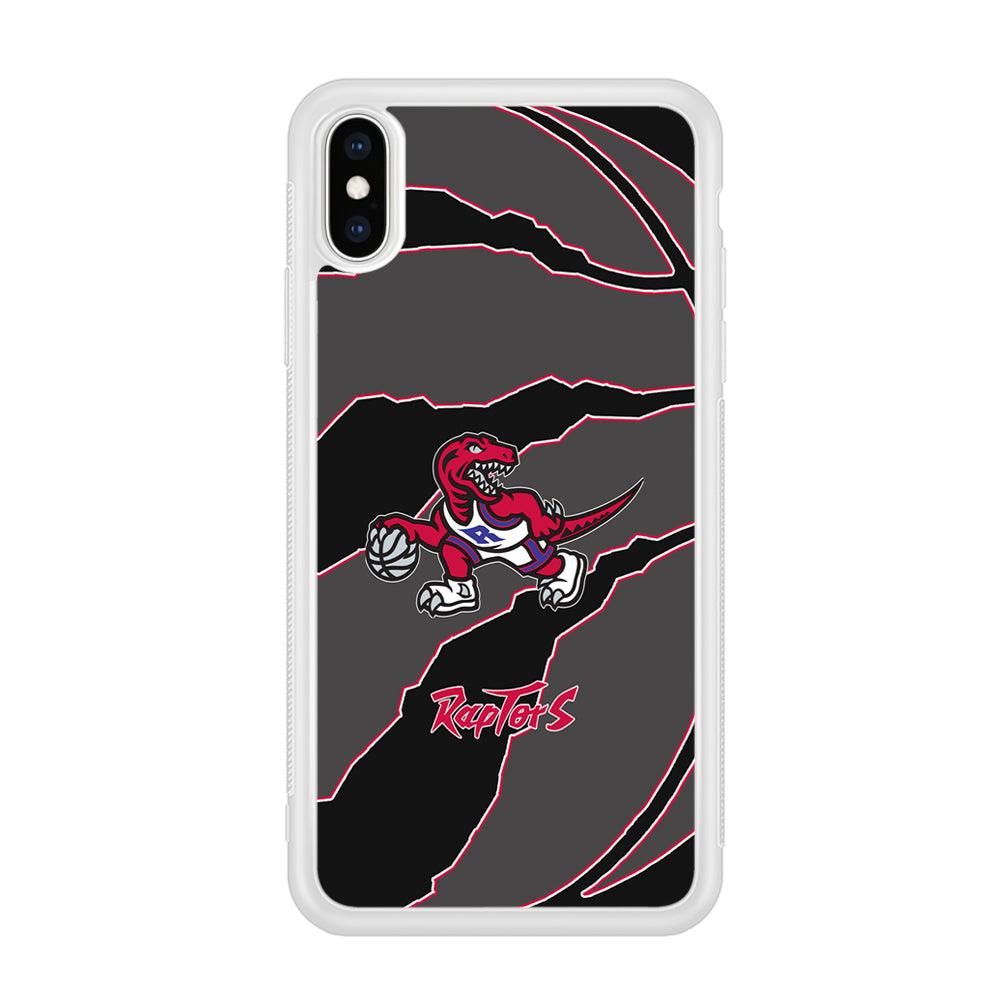 Toronto Raptors Bounce The Ball iPhone XS Case-Oxvistore