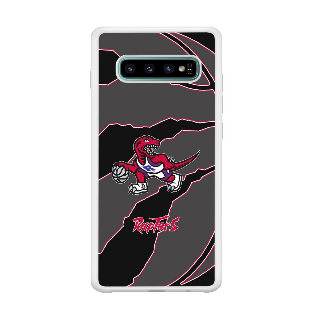 Toronto Raptors Bounce The Ball Samsung Galaxy S10 Plus Case-Oxvistore