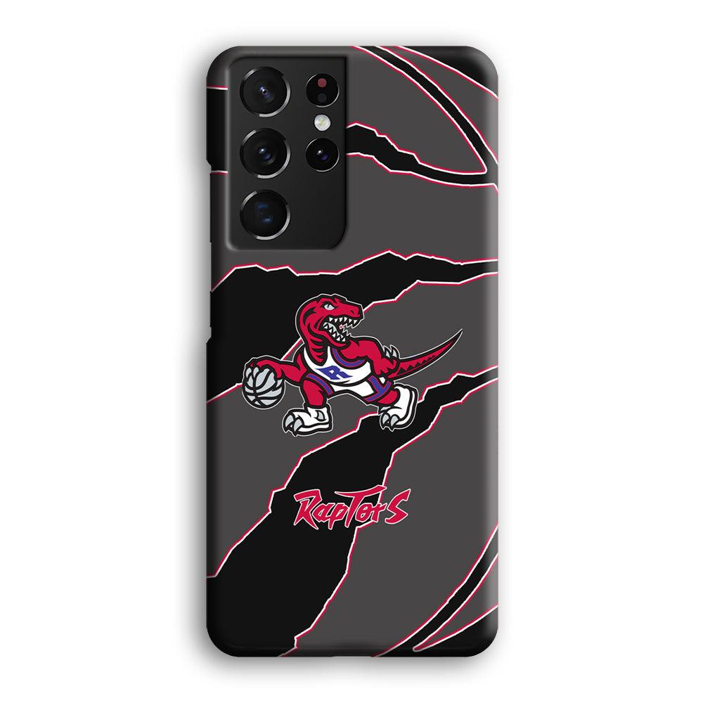 Toronto Raptors Bounce The Ball Samsung Galaxy S21 Ultra Case-Oxvistore