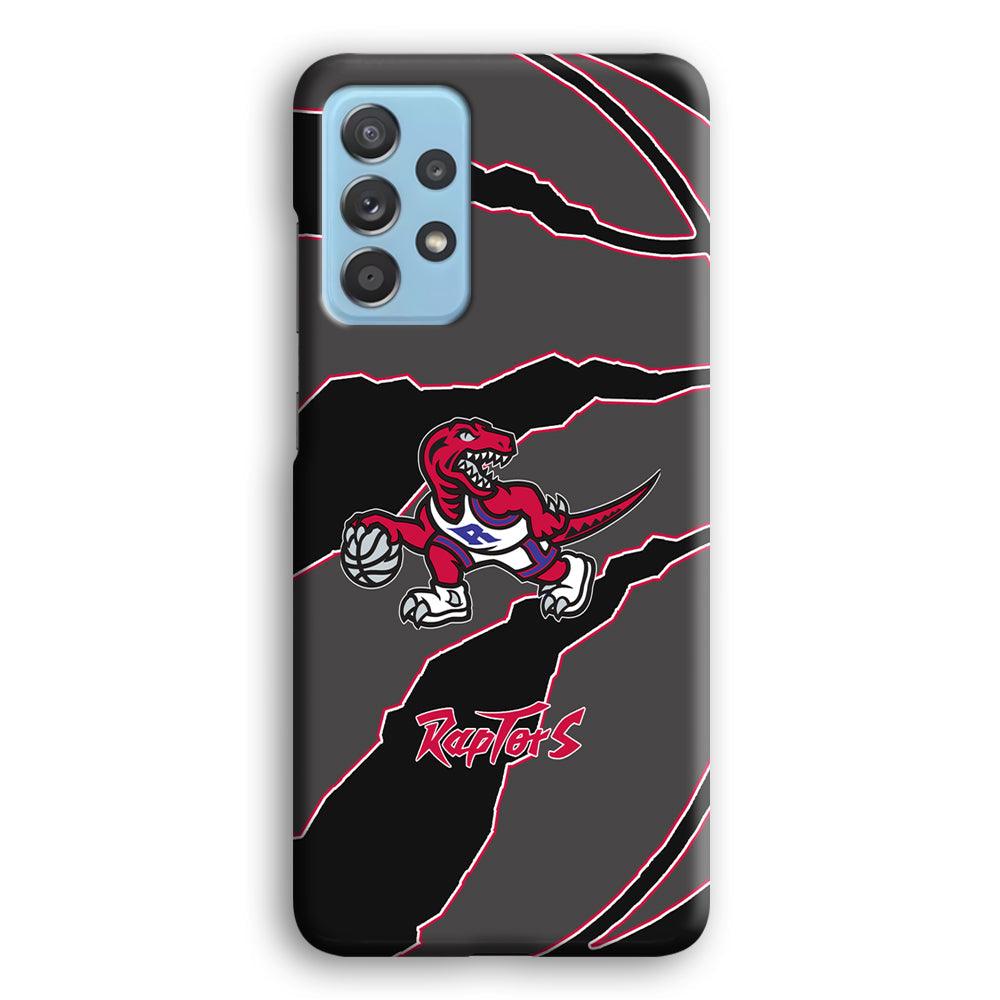 Toronto Raptors Bounce The Ball Samsung Galaxy A72 Case-Oxvistore