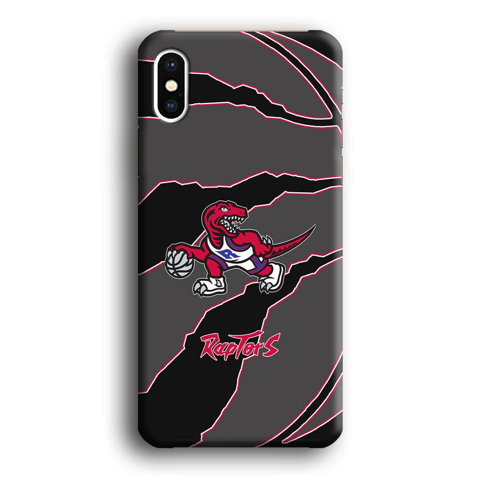 Toronto Raptors Bounce The Ball iPhone XS Case-Oxvistore