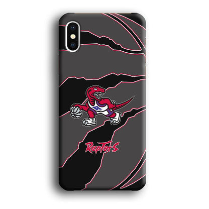 Toronto Raptors Bounce The Ball iPhone X Case-Oxvistore