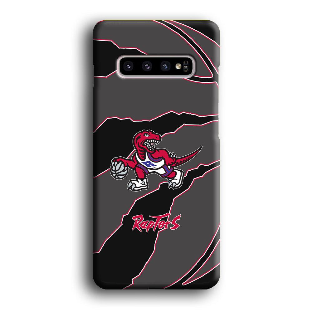 Toronto Raptors Bounce The Ball Samsung Galaxy S10 Plus Case-Oxvistore