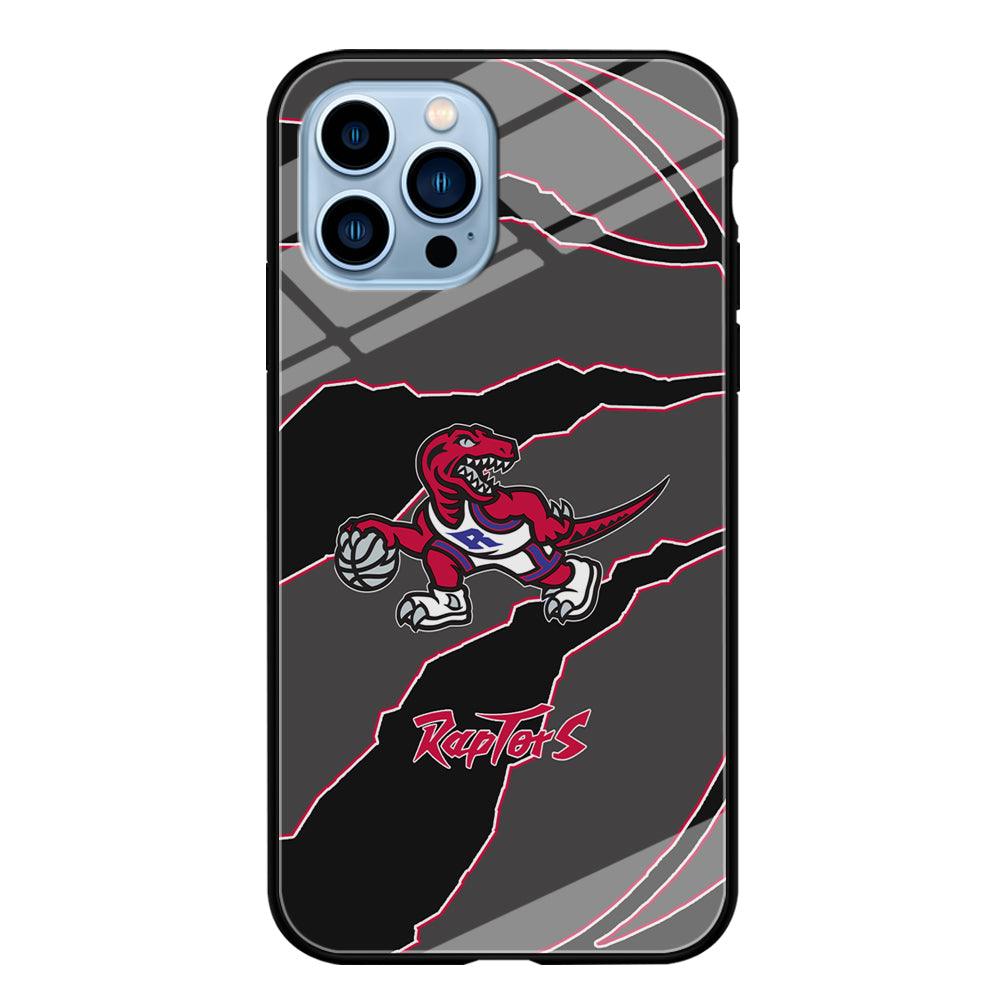 Toronto Raptors Bounce The Ball iPhone 14 Pro Case-Oxvistore