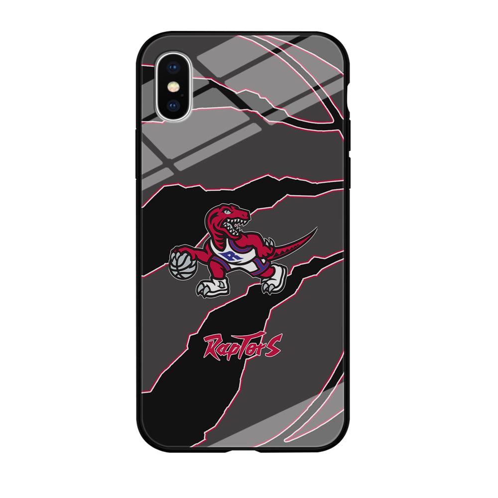 Toronto Raptors Bounce The Ball iPhone X Case-Oxvistore