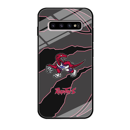 Toronto Raptors Bounce The Ball Samsung Galaxy S10 Plus Case-Oxvistore