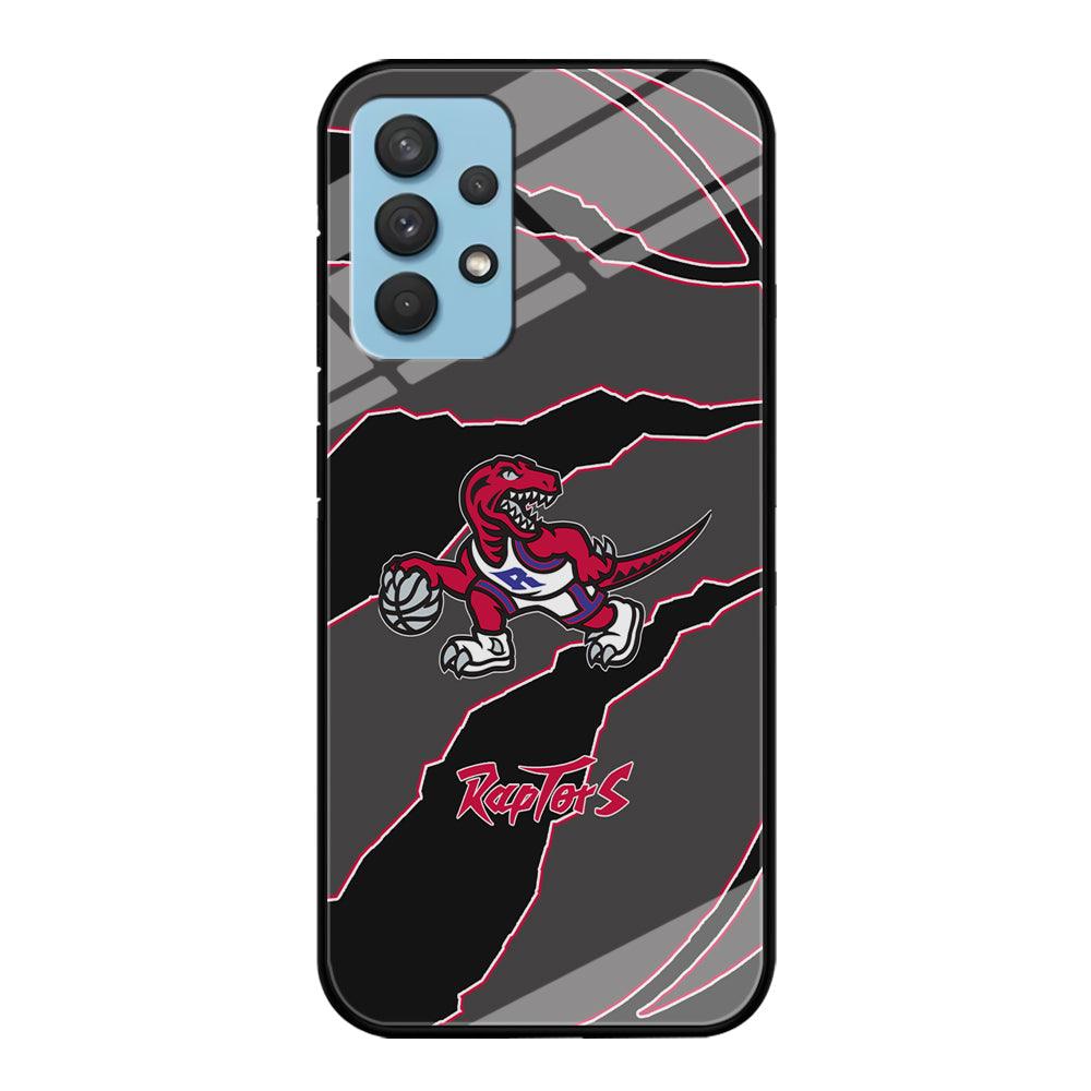 Toronto Raptors Bounce The Ball Samsung Galaxy A32 Case-Oxvistore