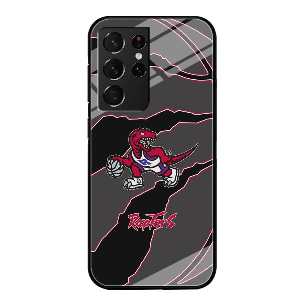 Toronto Raptors Bounce The Ball Samsung Galaxy S21 Ultra Case-Oxvistore