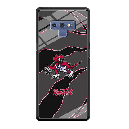 Toronto Raptors Bounce The Ball Samsung Galaxy Note 9 Case-Oxvistore