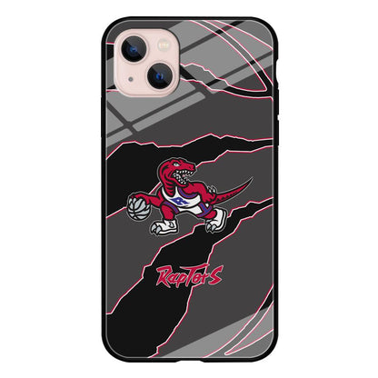 Toronto Raptors Bounce The Ball iPhone 15 Plus Case-Oxvistore