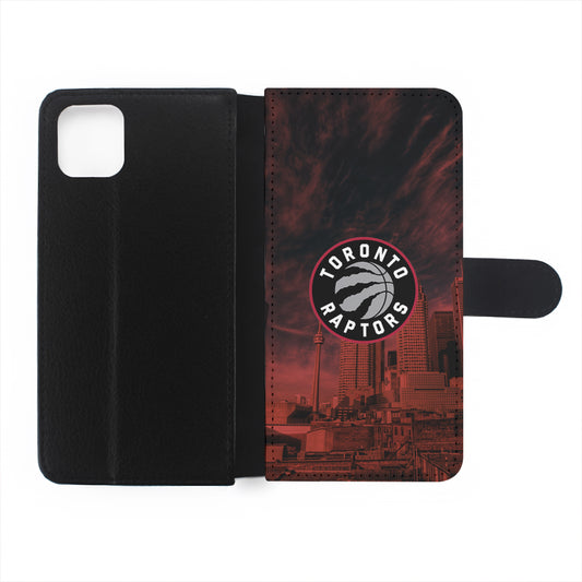 Toronto Raptors Logo Flip Wallet Phone Case