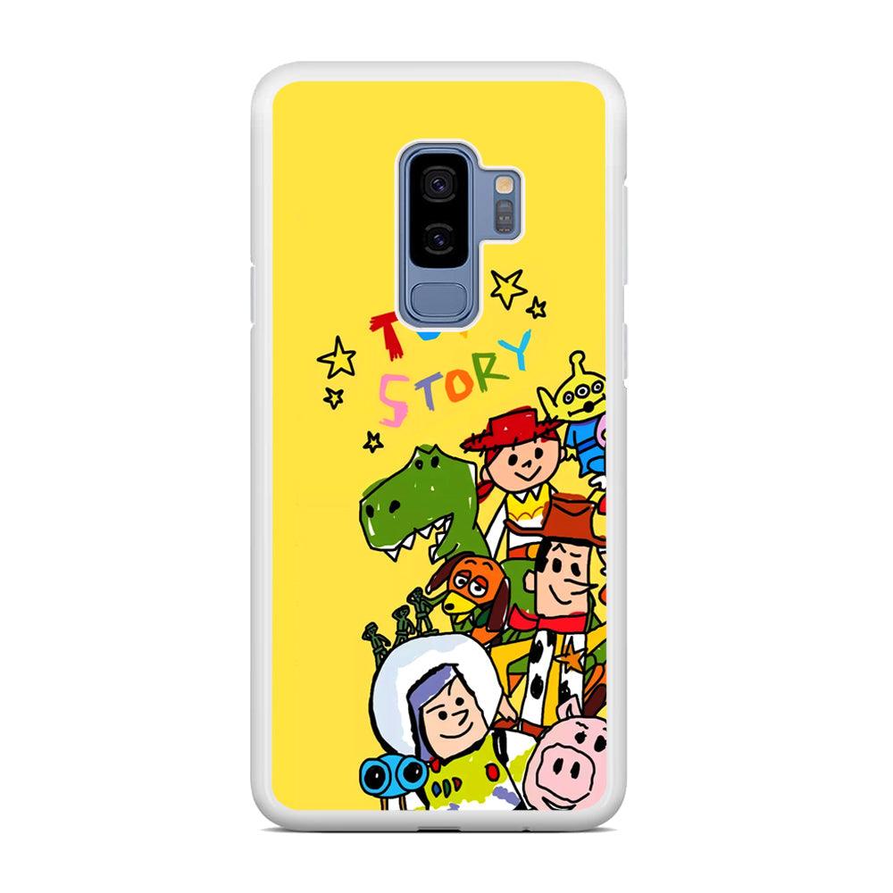 Toy Story Crayon Drawing Samsung Galaxy S9 Plus Case-Oxvistore