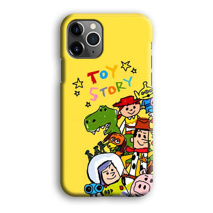 Toy Story Crayon Drawing iPhone 12 Pro Max Case-Oxvistore