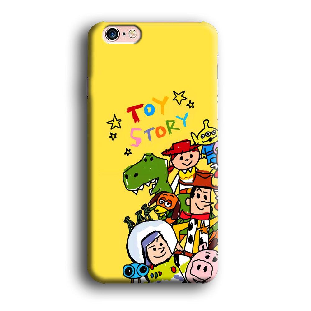 Toy Story Crayon Drawing iPhone 6 | 6s Case-Oxvistore