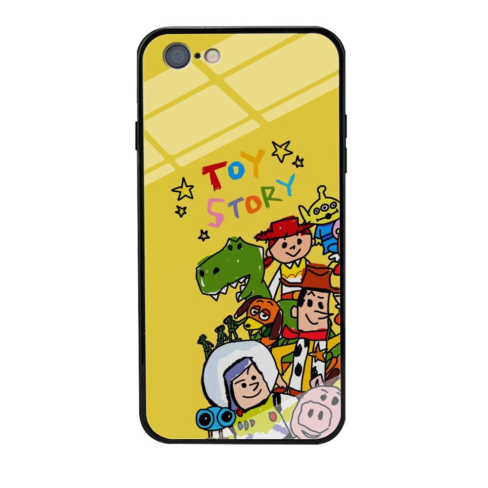 Toy Story Crayon Drawing iPhone 6 | 6s Case-Oxvistore