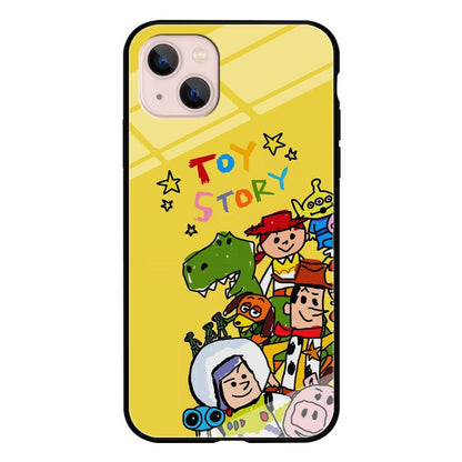 Toy Story Crayon Drawing iPhone 13 Case-Oxvistore