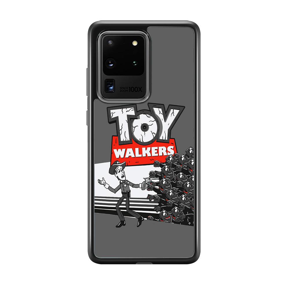 Toy Story Dead Walkers Samsung Galaxy S20 Ultra Case-Rubber Black (2D Case)-Oxvistore