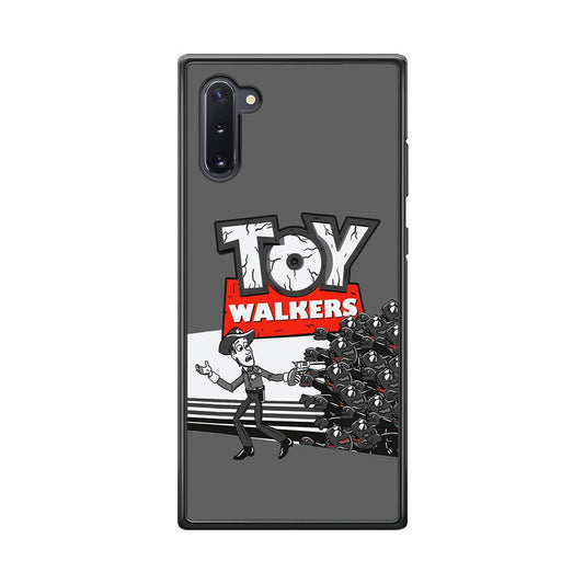 Toy Story Dead Walkers Samsung Galaxy Note 10 Case-Rubber Black (2D Case)-Oxvistore