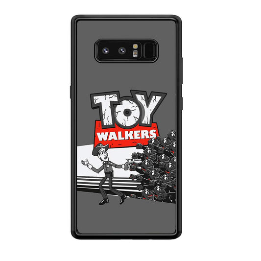 Toy Story Dead Walkers Samsung Galaxy Note 8 Case-Rubber Black (2D Case)-Oxvistore