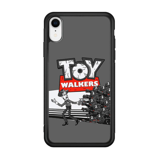 Toy Story Dead Walkers iPhone XR Case-Rubber Black (2D Case)-Oxvistore