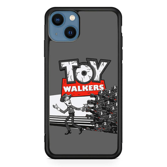 Toy Story Dead Walkers iPhone 14 Plus Case-Rubber Black (2D Case)-Oxvistore