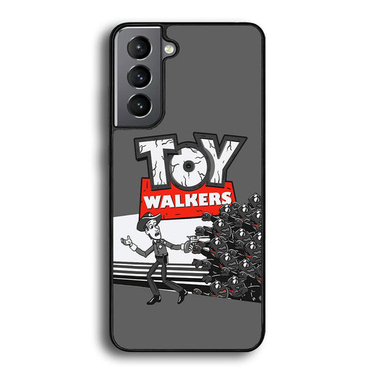 Toy Story Dead Walkers Samsung Galaxy S22 Plus Case-Rubber Black (2D Case)-Oxvistore