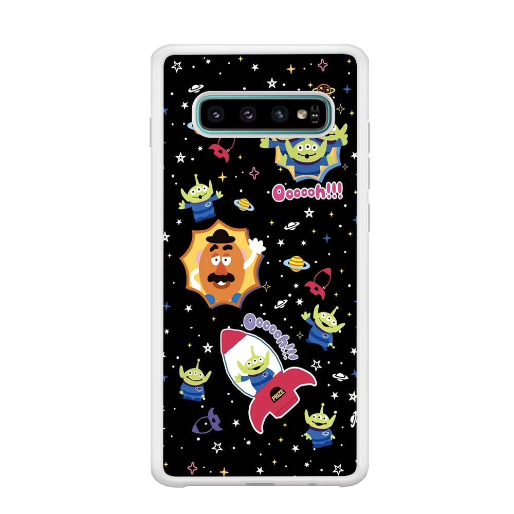 Toy Story Space Holiday Samsung Galaxy S10 Plus Case-Oxvistore