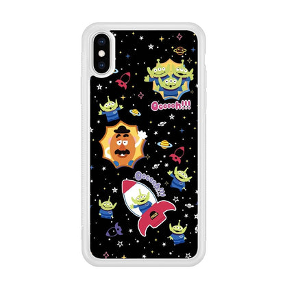 Toy Story Space Holiday iPhone X Case-Oxvistore