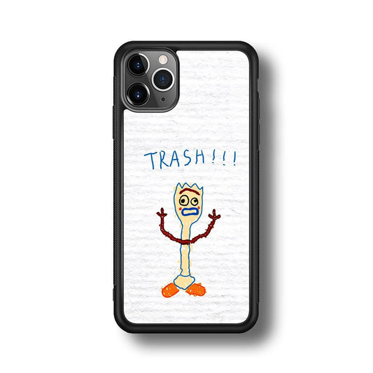 Toy Story Trash Hands Up iPhone 11 Pro Max Case-Rubber Black (2D Case)-Oxvistore