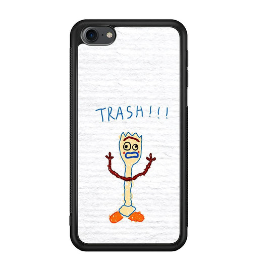 Toy Story Trash Hands Up iPod Touch 6 Case-Rubber Black (2D Case)-Oxvistore
