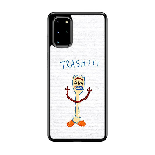 Toy Story Trash Hands Up Samsung Galaxy S20 Plus Case-Rubber Black (2D Case)-Oxvistore