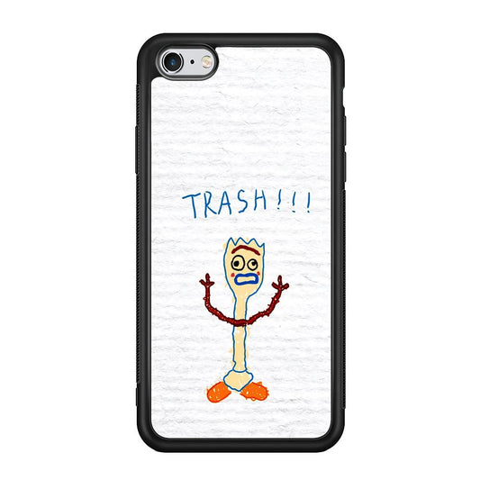 Toy Story Trash Hands Up iPhone 6 Plus | 6s Plus Case-Rubber Black (2D Case)-Oxvistore